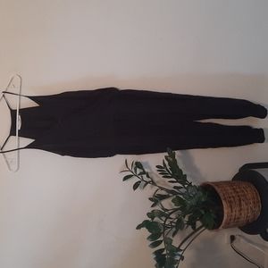 Mustard seed drawstring jumpsuit